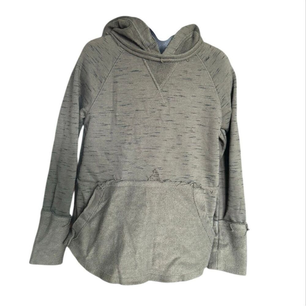 Youth Boys Art Class Hooded Burnout Sweatshirt Hoodie Hooded Jacket - S 6/7